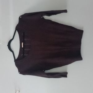 Arizona Jean Co. Black  v- neck sweater